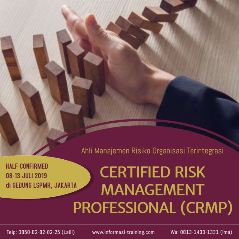 Certified Risk Management Professional (CRMP) - Pasti Jalan | Training ...